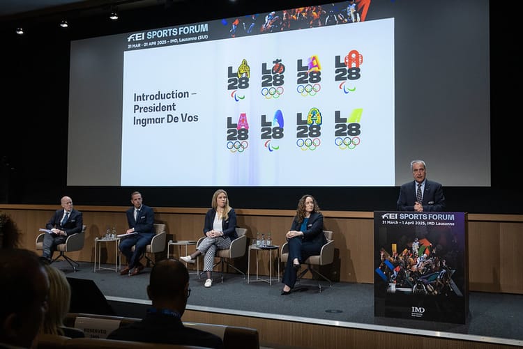 Horse welfare and Los Angeles 2028 qualifications take centre stage on opening day of FEI Sport Forum 2025