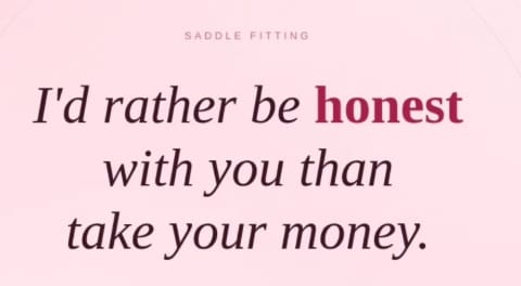 I'd Rather Be Honest With You Than Take Your Money.