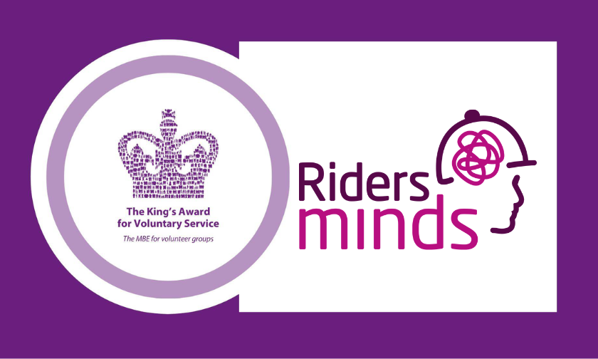 Riders Minds Honoured with The King’s Award for Voluntary Service