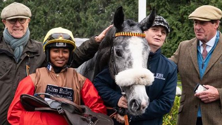 Aamilah Aswat Makes History with First UK Jump Racing Victory